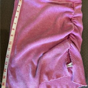 Pink skirt